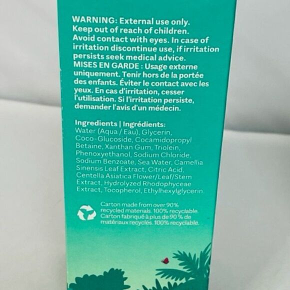 Inkey List SELFLESS BY HYRAM ~ CENTELLA & GREEN TEA DAILY GEL CLEANSER ~ 5.0 OZ - Picture 5 of 5